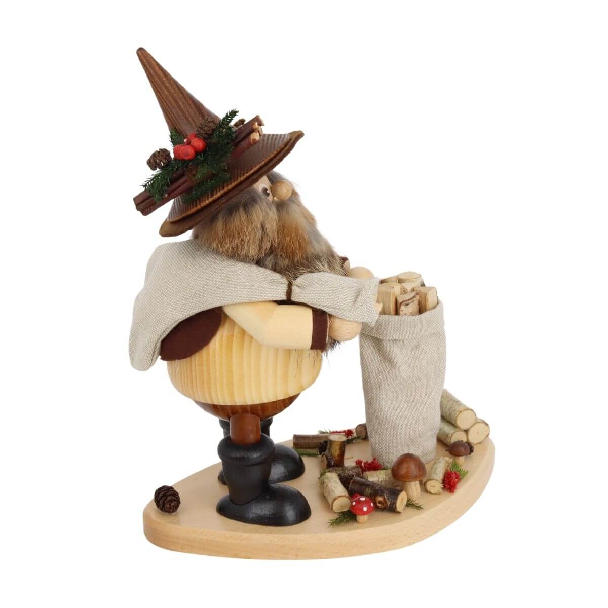 Dekofigur, Waldfigur, Holzfigur, Wichtel, Sägedeko