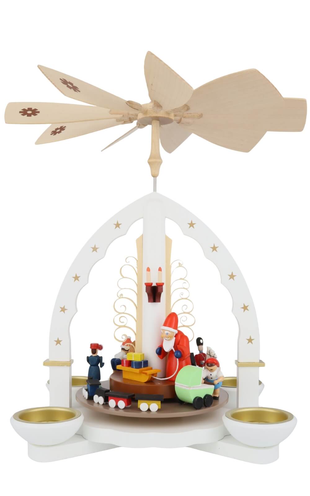 Christmas Pyramid Gift Giving 28 cm by Richard Glässer_2