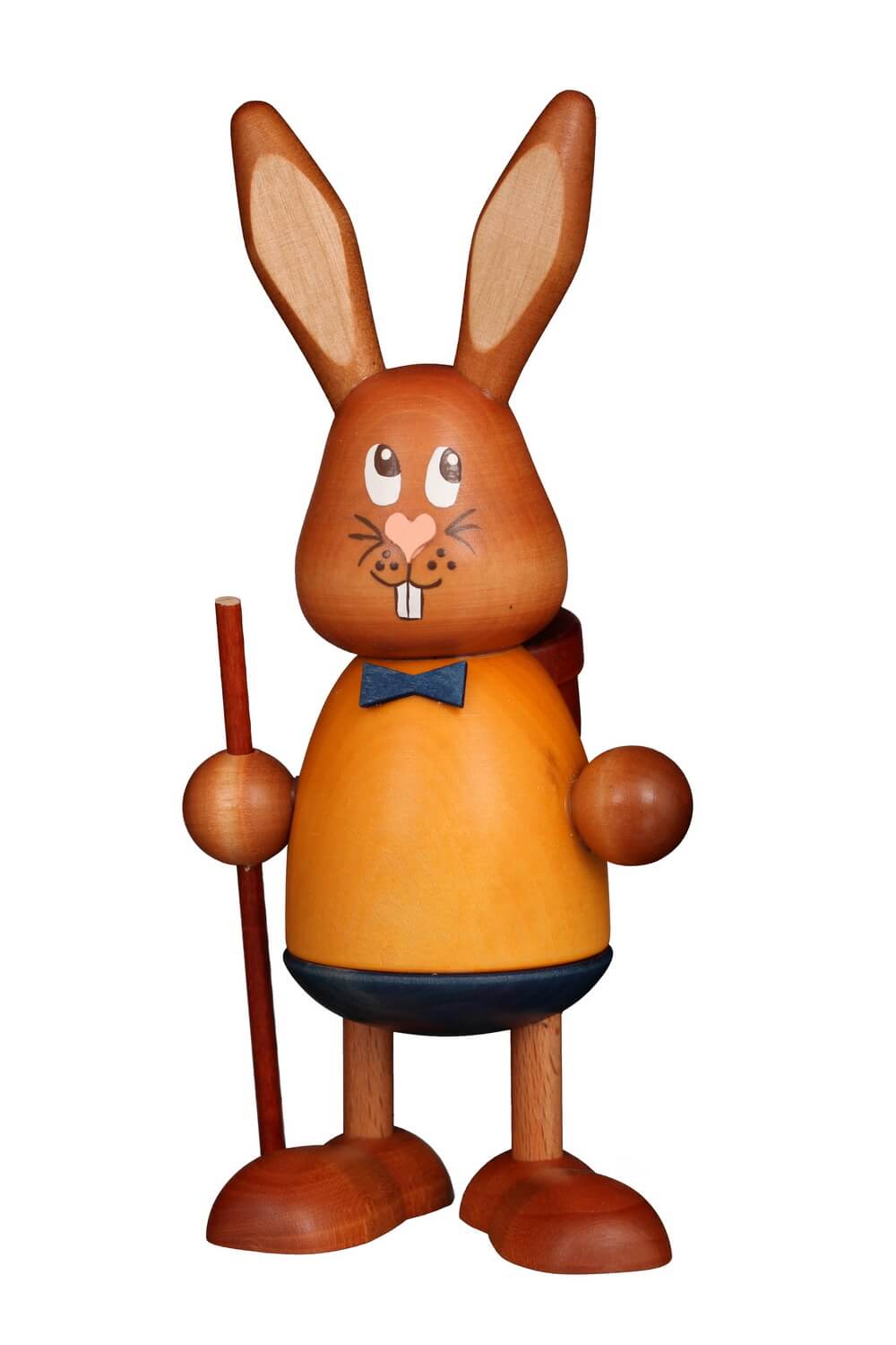 Easter Bunny Boy with Egg Basket, 7.1 in (18 cm) by Christian Ulbricht
