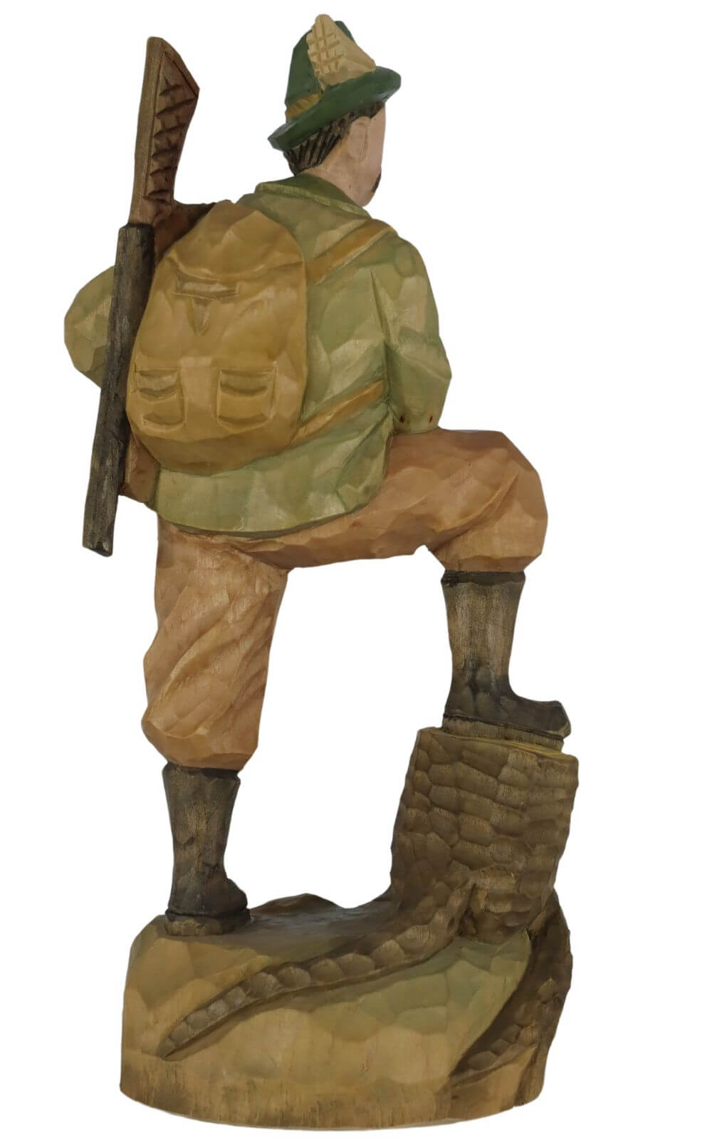 Forester, carved, 12 cm, colored by Schnitzkunst aus dem Erzgebirge_2