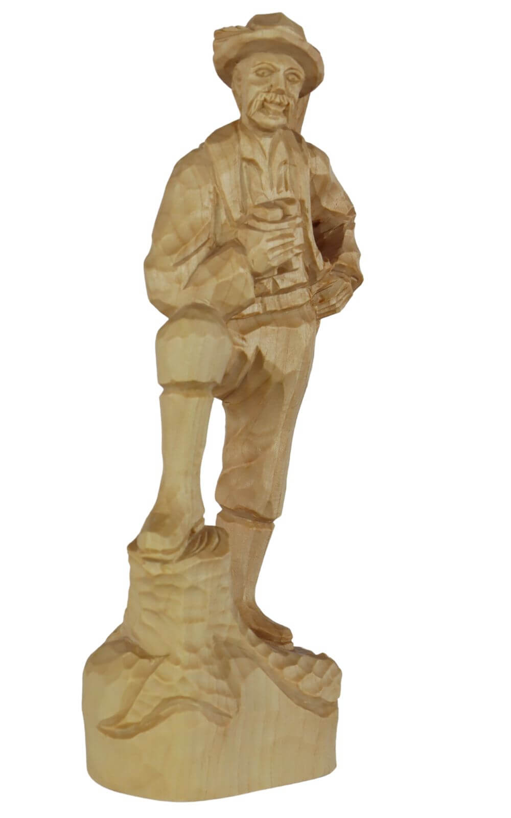 Forester, natural, carved, 26 cm by Schnitzkunst aus dem Erzgebirge_2