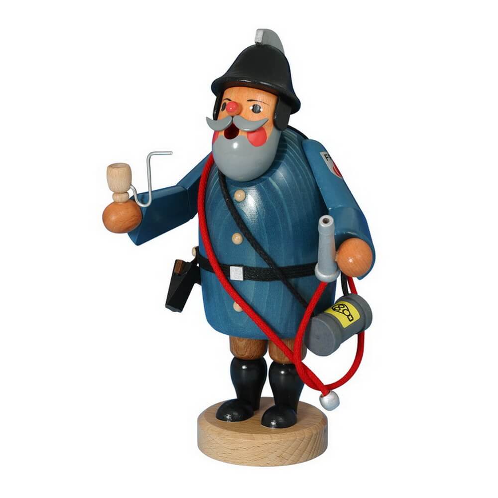 Incense Smoker Firefighter, 21 cm by Karl Werner