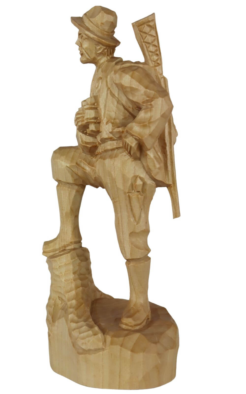 Forester, natural, 16 cm, carved by Schnitzkunst aus dem Erzgebirge_1