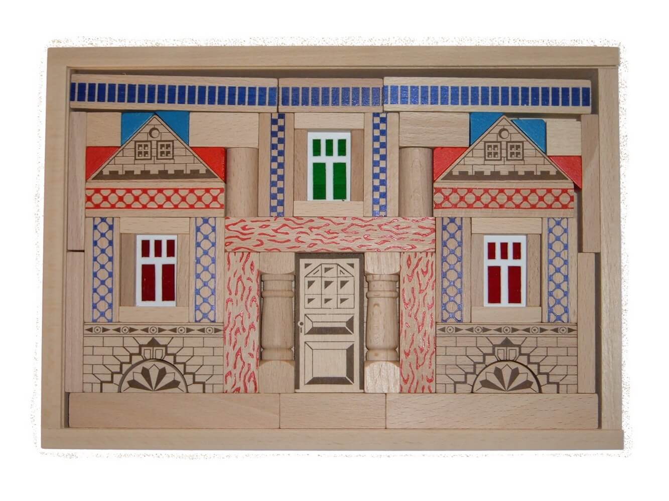 Elegant construction kit with 79 building blocks by Ebert GmbH_2