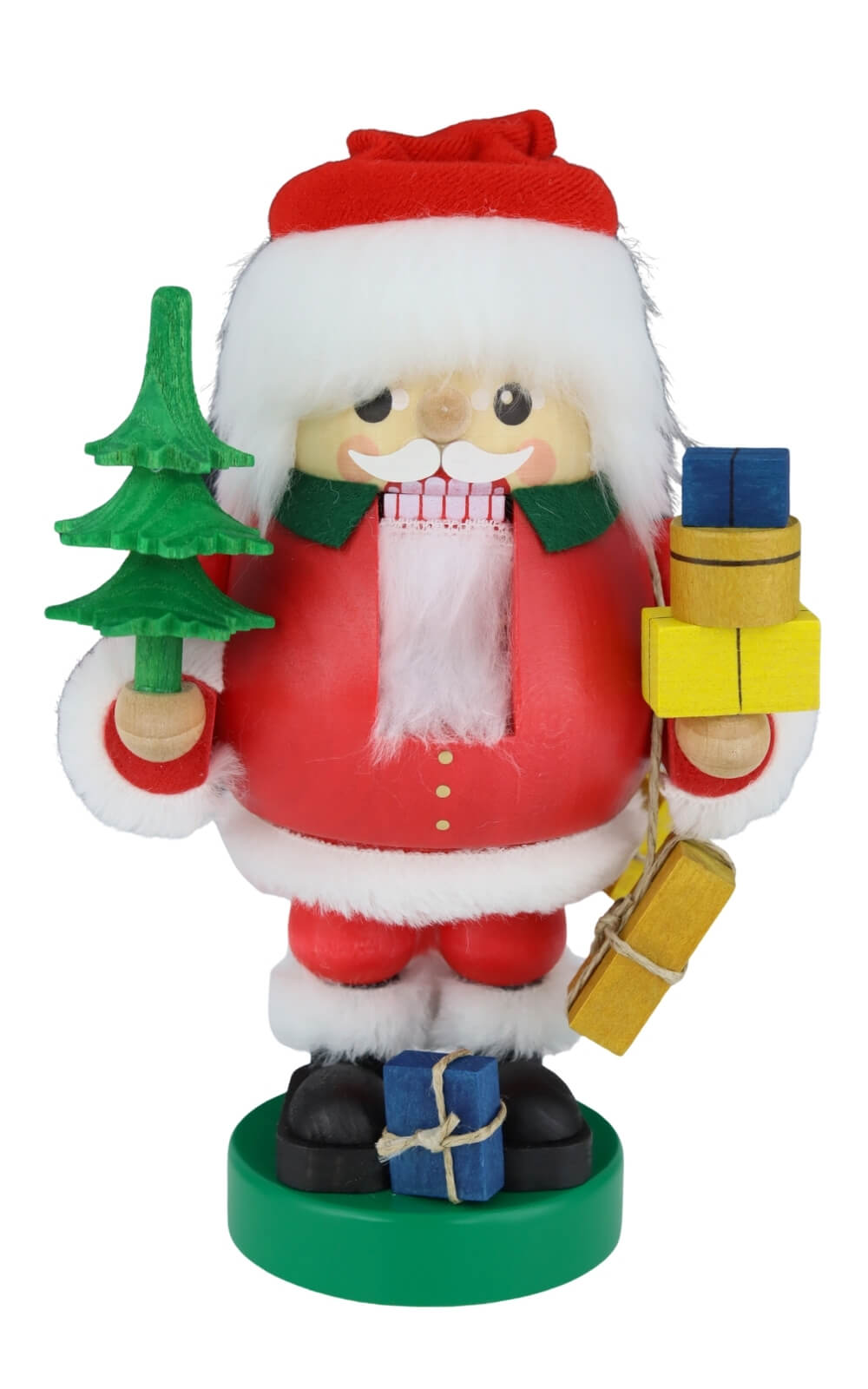 Nutcracker Santa with packages, 19 cm / 7,5 inch by Richard Glässer_1