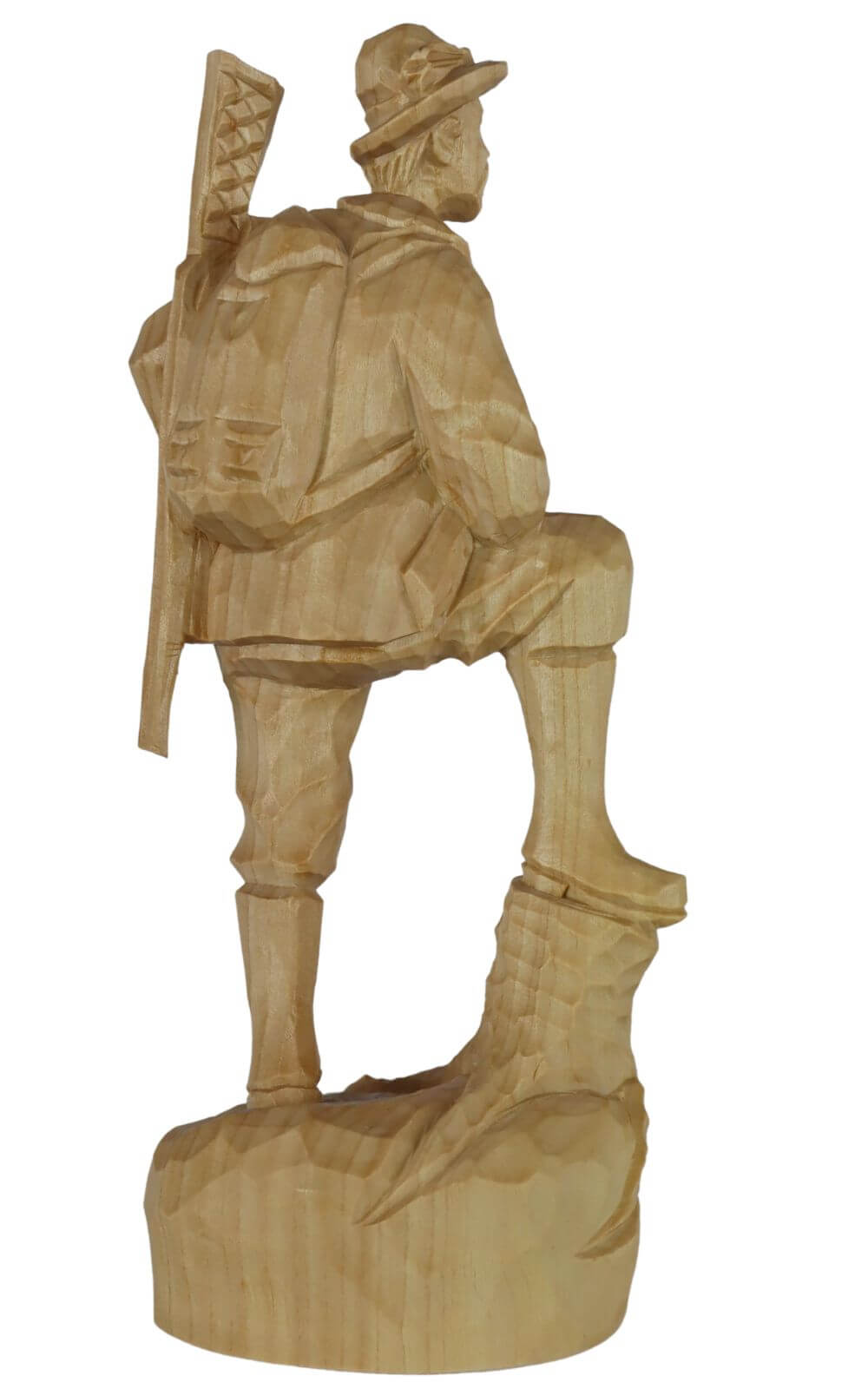 Forester, natural, 16 cm, carved by Schnitzkunst aus dem Erzgebirge_3