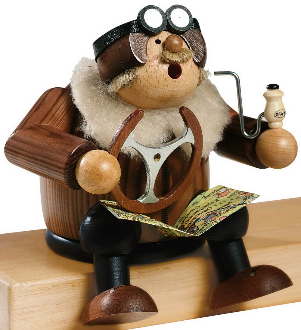 Smoking man edge stool pilot, 15 cm by KWO
