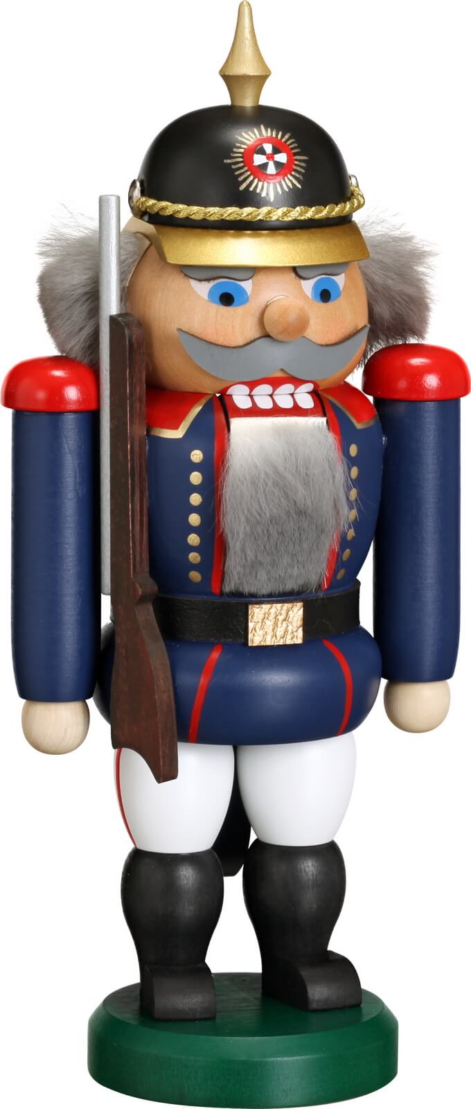 Nutcracker guard soldier, 21 cm by Seiffener Volkskunst eG