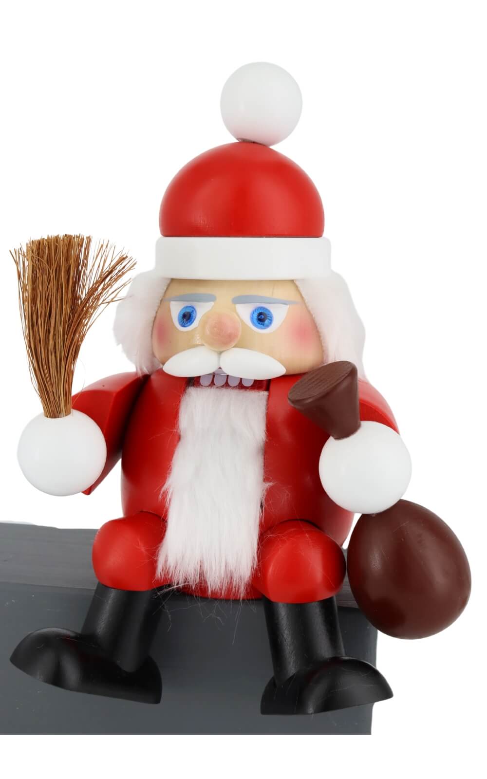 Nutcracker Shelf Sitter Santa Claus, 20 cm / 7.9 inch by Steinbach