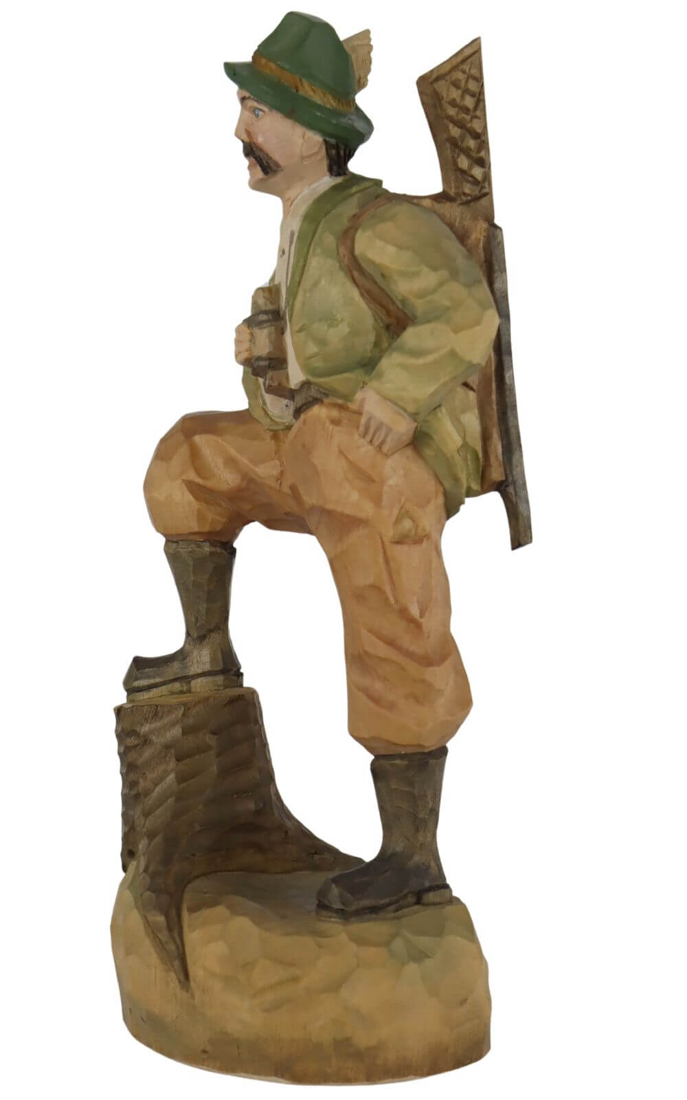 Forester, carved, 16 cm by Schnitzkunst aus dem Erzgebirge_1