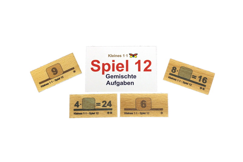 Small 1 x 1 math game with 24 individual games by Ebert GmbH_1